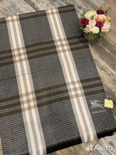 Палантин кашемировый Burberry два оттенка