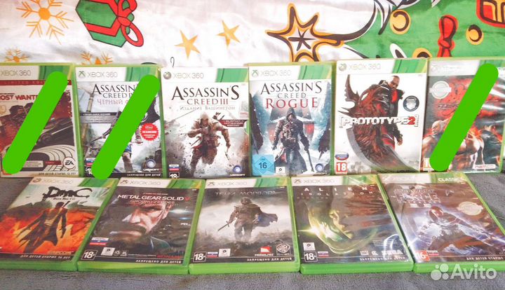 Избранные Хиты xbox 360 / игры / Лицензия
