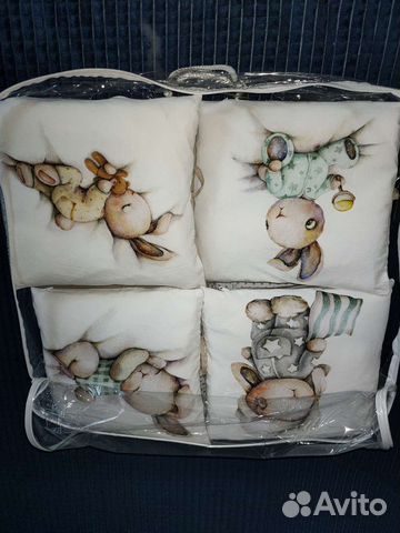 Бортики в детскую кроватку