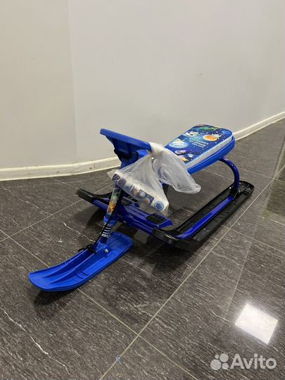 Снегокат детский Тимка спорт 1 космический высокий