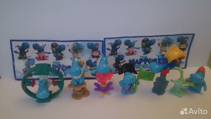 Киндер сюрприз Семейка бегемотов