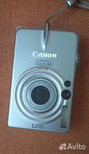 Фотоаппарат canon ixus 30