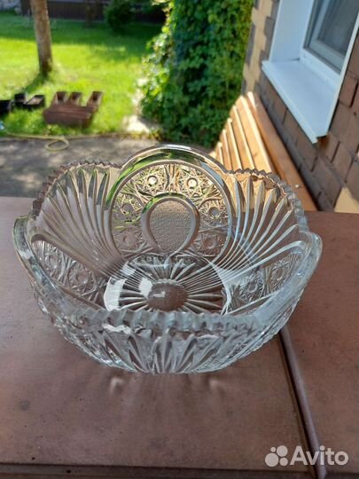 Хрустальная салатница