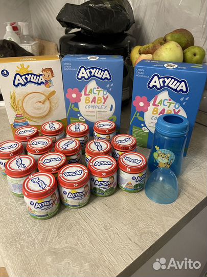 Детское питание агуша