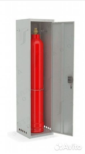 Шкаф металлический для газового баллона