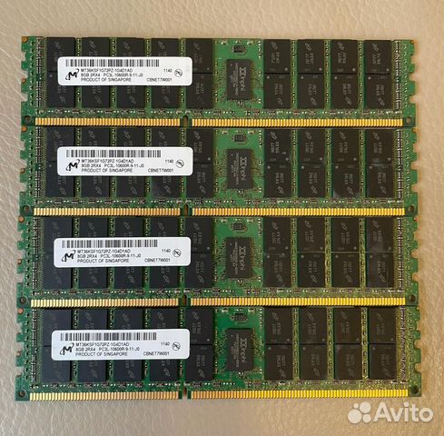 Серверная память 8gb DDR3 ECC REG (б/у)