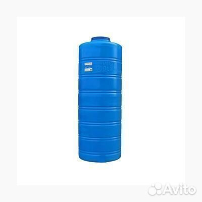 Емкость пластиковая 1 м3 для сыпучих продуктов (ве