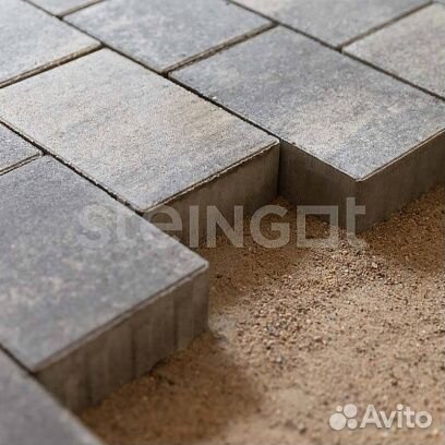 Тротуарная плитка Steingot,ColorMix,Новый Город 40