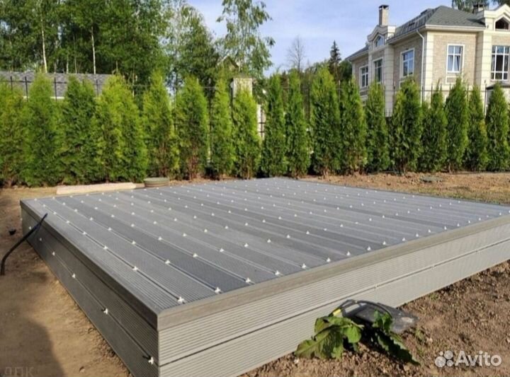 Доска для террасы из дпк