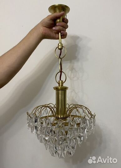 Хрустальная люстра СССР