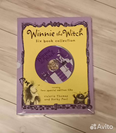 Подарочное издание 6 книг Winnie the Witch на англ