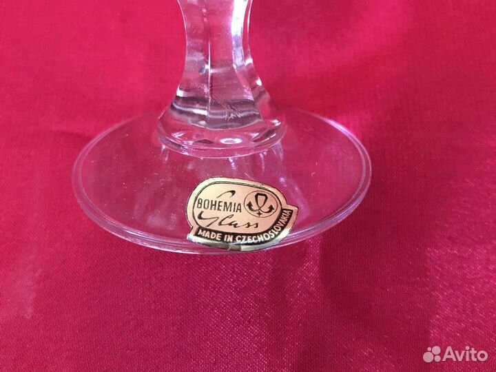 Фужеры бокалы Богемия