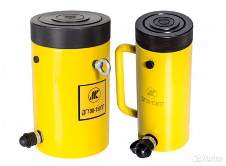 Домкрат с фиксирующей гайкой (20т, ход 200мм)