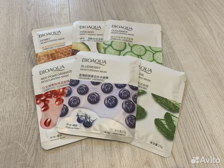 Маски для лица Bioaqua