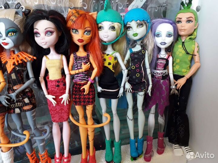 Куклы monster high, ever after high