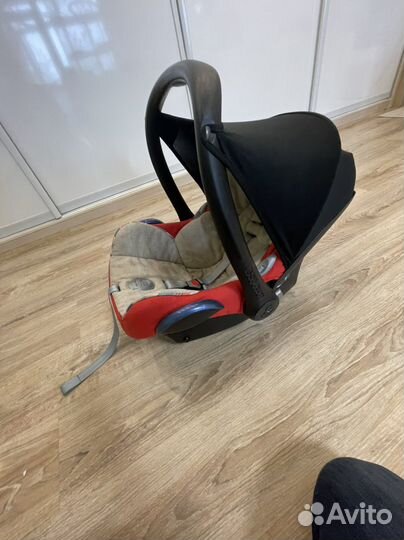 Автолюлька maxi cosi cabriofix + silver cross