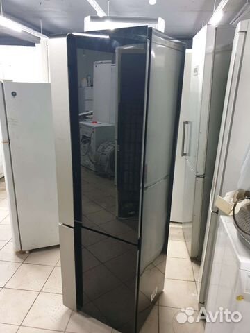 Холодильник бу Gorenje 1.80м Cтеклянный