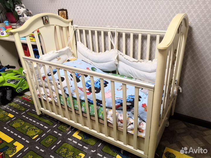 Итальянская детская кроватка pali capriccio