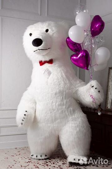 Поздравление белого медведя