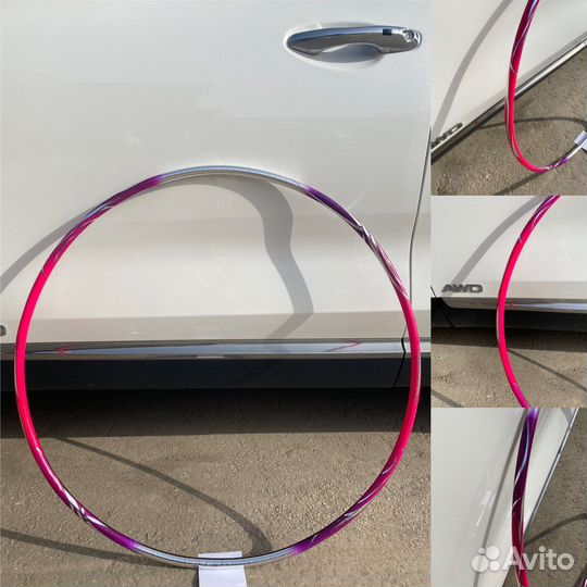 Обмотка обруча и булав Тольятти. Аэрография