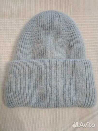 Шапка бини новая ангора