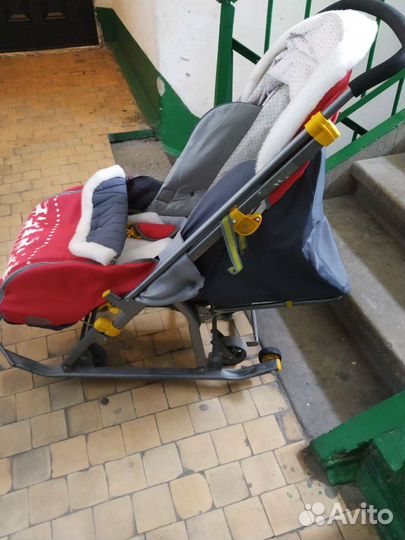 Коляска санки