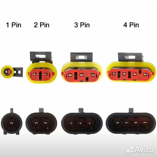 Автомобильные штекера 352шт