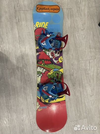 Сноуборд детский burton, ride комплект