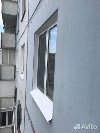 Окно в квартиру под ключ (немецкий профиль)