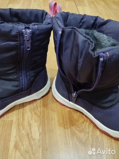 Ботинки сапоги зимние для девочки 30