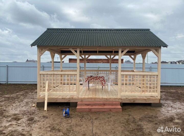 Красивые беседки