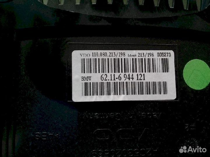 Спидометр (панель приборов) 6944121 BMW 5-series E