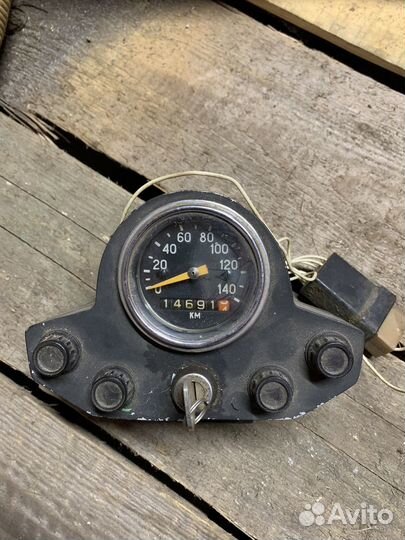 Панель приборов с замком зажигания мотоцикл урал