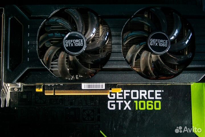 Видеокарта GTX 1060 3GB Palit