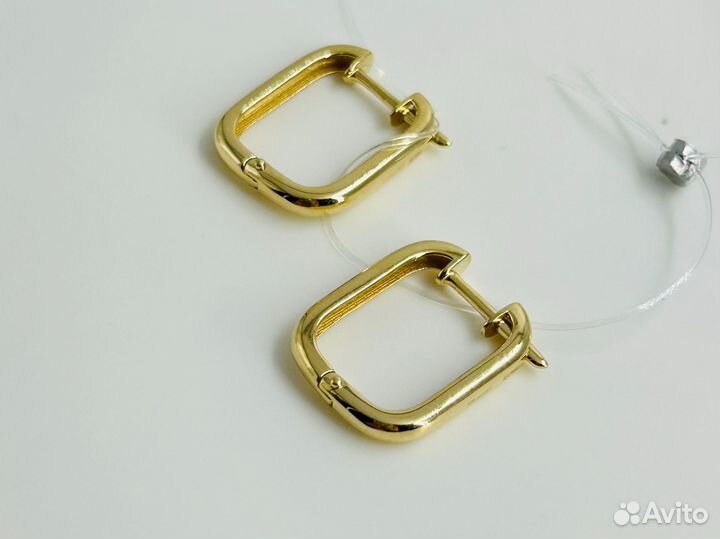 Золотые серьги