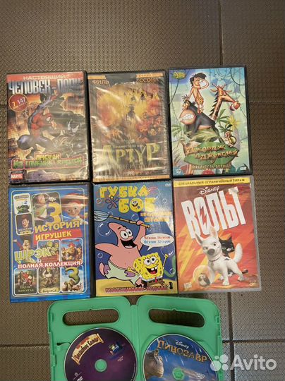 Dvd диски мультфильмы