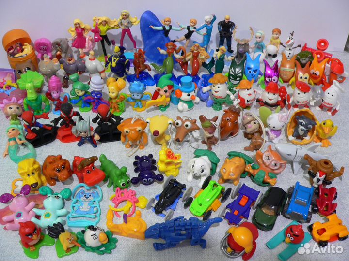 Игрушки киндер и другие мелкие
