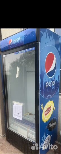 Витринный холодильник pepsi