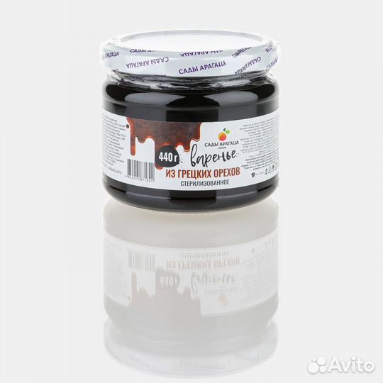 Варенье из Грецких Орехов Сады Арагаца 440г