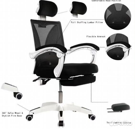 Офисное кресло новое