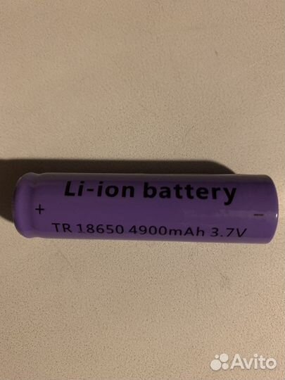 Аккумулятор 18650 новый 4900