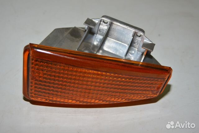 Указатель поворота ваз 2108 передний левый желтый