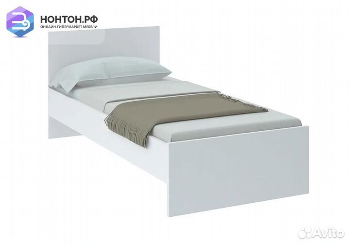 Кровать Николь белая