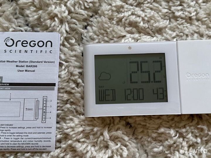 Метеостанция oregon BAR266
