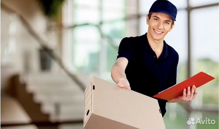 Водитель экспедитор со своим автомобилем