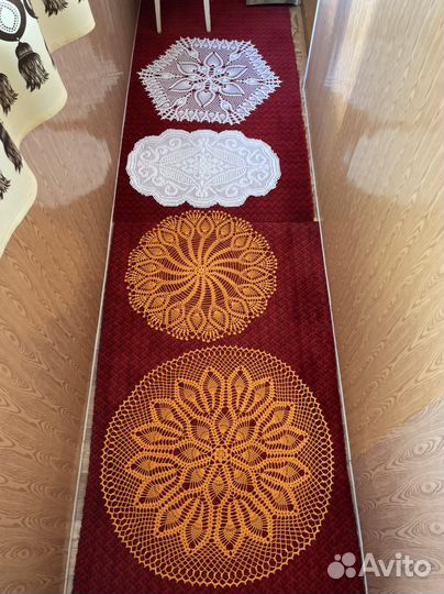 Салфетки вязаные крючком