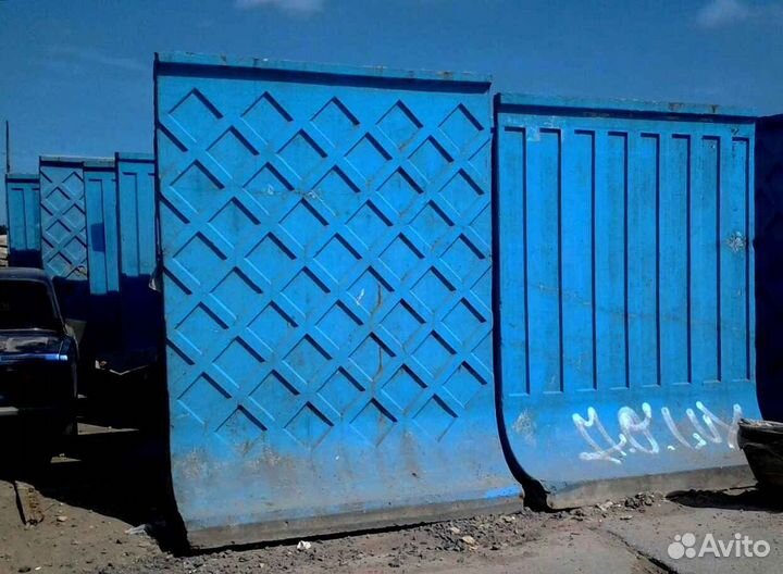 Забор из бетона самостоящий