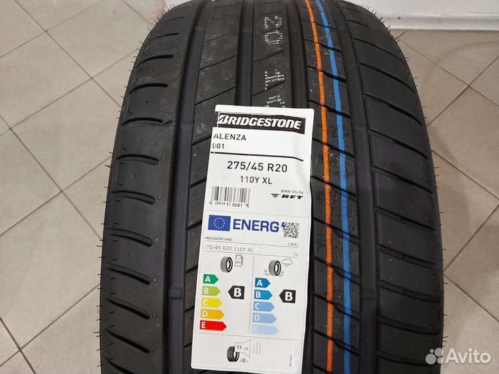 Bridgestone Alenza 001 305/40 R20 и 275/45 R20