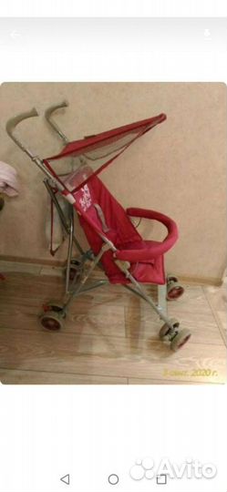 Коляска трость