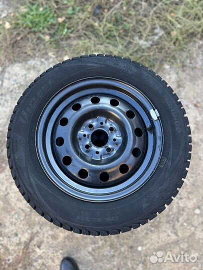 Колеса виатти 175/65 14 + диск тзск на ваз